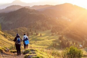 training walk in hills